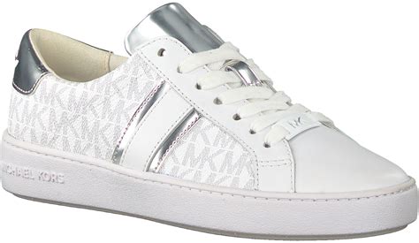 weiße sneaker michael kors|michael kors silver sneakers.